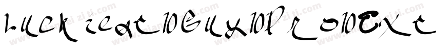 Luckiest Guy Pro Ext字体转换